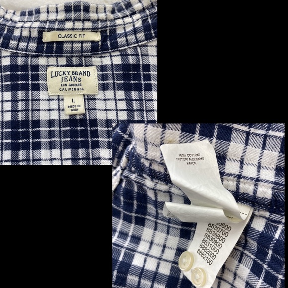 Lucky Brand Snap Button Classic Fit Shirt - Picture 7 of 8